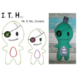 ITH - Halloween Mr. & Mrs. Zombie